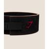 Gymshark Lever Lifting Belt Black Carmine Red I3a5m Bb4j