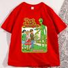 Dont Talk To Strangers TShirt Men Women Funny Alien T Shirt Round Neck Loose Short Sleeve Tshirt Cool Streetwear Clothing