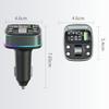 GZ08 Car BT MP3 Player with Car Charger Fast Charging Digital Display Voltage Lossless Audio Quality
