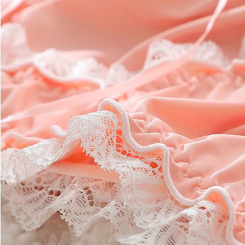 XL to 4XL Plus size Lolita Panties Japanese-Inspired Soft Lace Maiden briefs Comfort-Fit Leg Openings Sweat fairy underpant Sexy underwear