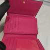 [Pre-Owned] Small Coated Canvas Monogram Card Holder In Cognac Color With Gold Hardware - Excellent #10PV1FG