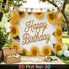 Party Backdrop Happy Birthday Birthday Photo Booth Background Front Door Decor