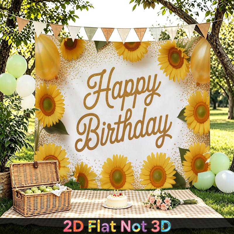 Party Backdrop Happy Birthday Birthday Photo Booth Background Front Door Decor