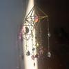 Star Moon Crystal Sun Catcher Bohemian Rainbow Maker Wind Chime  Home Outdoor Garden Hanging Ornament Window Decoration New In
