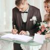9x7" Signature Guest Book Elegant Wedding Guestbook Memory Book with Diamond Signing Pen and Greeting Card for Wed Birthday