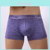 Cuecas Boxers Masculinas Premium Respiráveis Confortáveis Com Bolsa Luxuosa E Design de Boxer Elástico