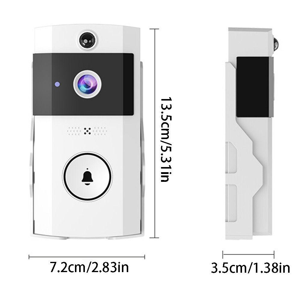 Wireless Smart Home Doorbell Waterproof Intelligent Door Bell Front Door Camera  Household