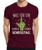 What A Gorgeous Shit Day Green Middle Finger Cheeky Unisexs TShirt