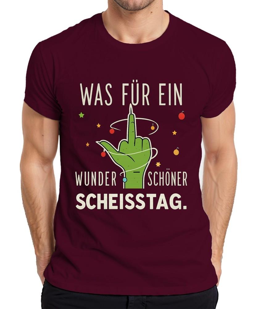 What A Gorgeous Shit Day Green Middle Finger Cheeky Unisexs TShirt