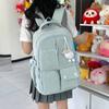 Schoolbag New Lightweight Backpack Large Capacity High Value Junior High School Student School Bag Fashion Versatile Leisure Travel Backpack