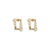 Silver Needle Retro Earrings Korean Stud Earrings Are Small, Exquisite, Simple and Versatile Earrings Dongdaemun Ins Cold Wind