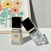 15-40Ml Empty Pump Bottle Glass Liquid Foundation Container Makeup Transparent Square Refillable Bottle Portable Pump Bottle