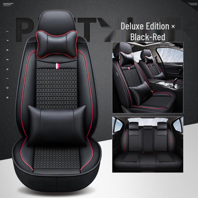 Breathable Leather Cartoon Seat Cushion for Buick Excelle 2013-2015