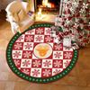 Christmas Large Round Rug Living Room Home Decor Sofa Rug Christmas Event Carpet Bedroom Bedside Soft Rug Kid's Play Mat Gifts