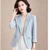 EST+II Women's Slim-Fit Single-Button Business Blazer