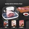 Meat Defroster Machine Large Capacity Kitchen Meat Defrosting Tray Electric Defroster Box Rechargeable UV Terilization Thaw Box