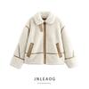 Jnleaog Autumn New Women's Clothing Fashion Style French Fashion Fleece Double-Sided Jacket Outwear 6318267