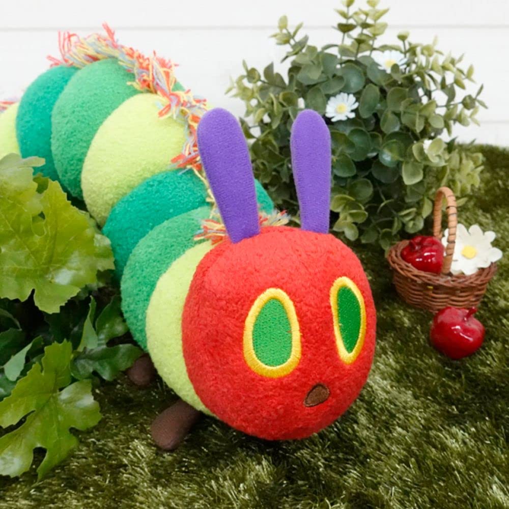 Sun Arrow Very Hungry Caterpillar Colorful Green Plush Toy L K8821