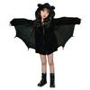 Halloween Cosplay Kids Bat Devil Vampire Costume Set for Cute and Stylish for School and Events [mxcgzl] Set, 2-Piece Kids, Black, Festivals,