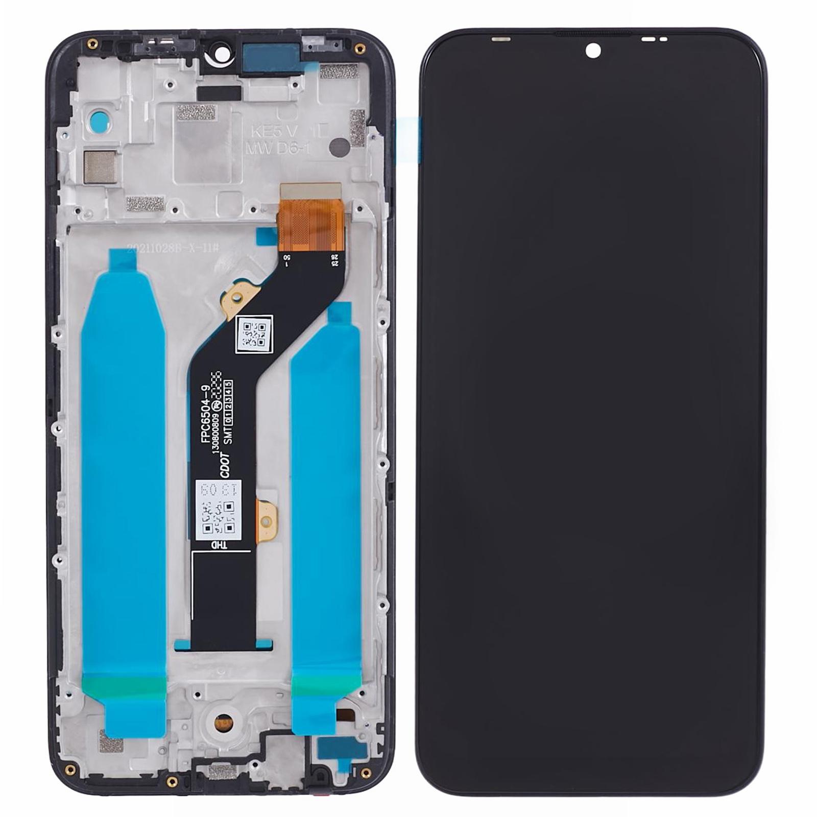

For Tecno Spark Go 2020 KE5S/Tecno Spark 6 Go KE5j,KE5k Grade C LCD Screen and Digitizer Assembly+Frame (without Logo) A