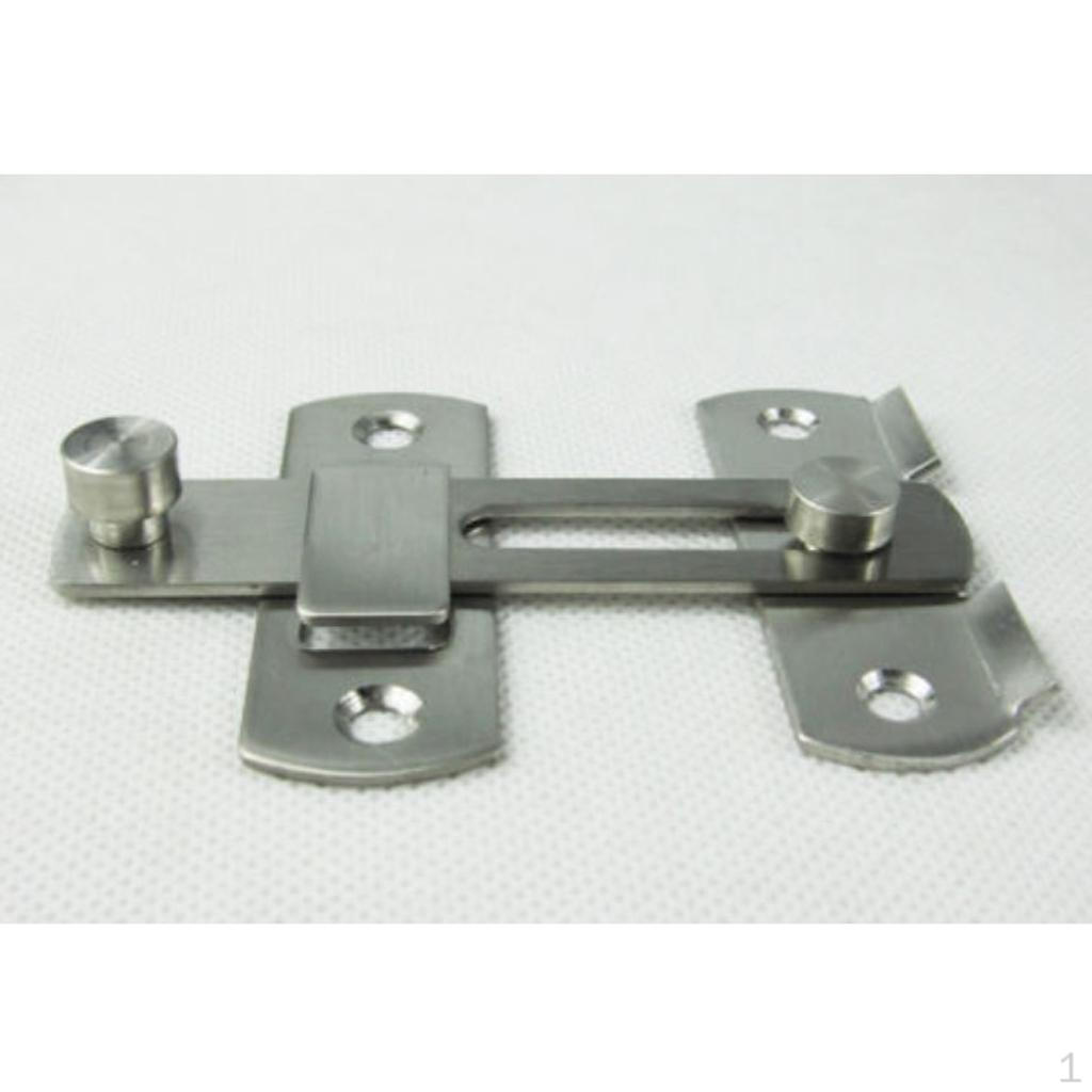 Stainless Steel Shed Door Latch Slide For Bathroom Bedroom