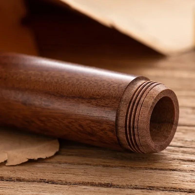 1 Stück Birnenholz Buche Zahnstocherhalter Tragbarer Holz Nadelhalter Heim Sticknadelhalter Handwerk Geschenk Dekoration