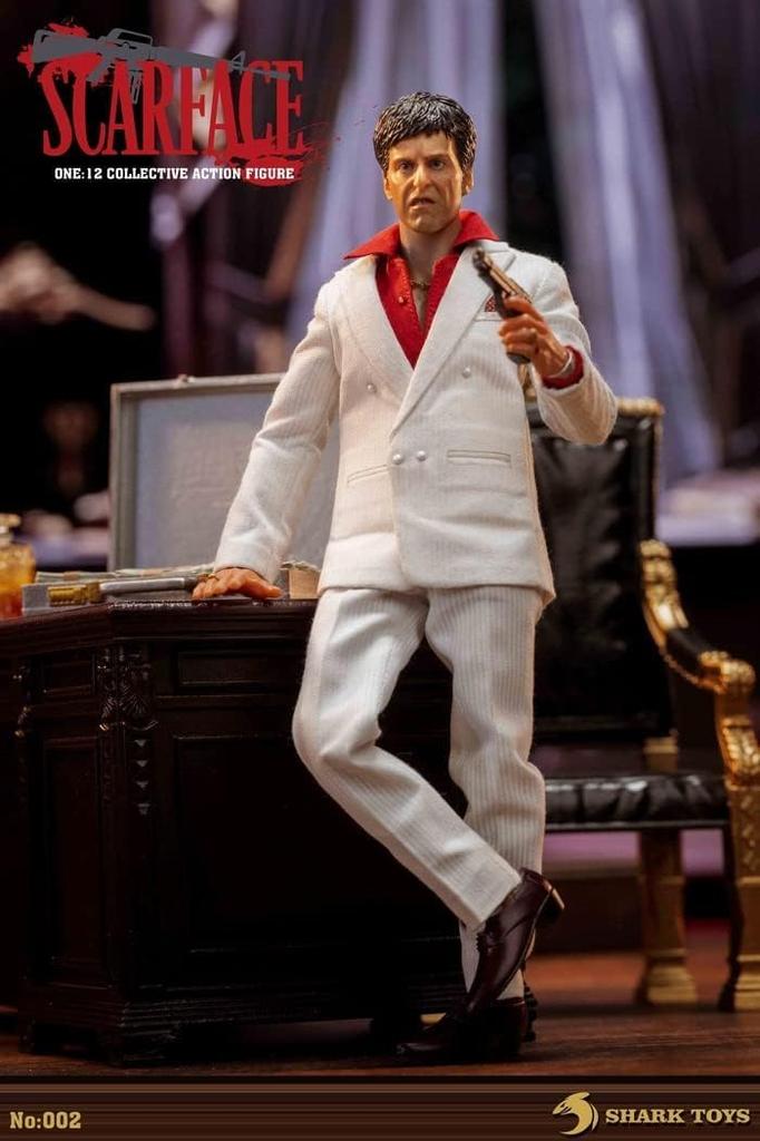 Figure Furious Tony Furious Tony 002A Scarface Movie Pacino [SHARK TOYS] 1/12