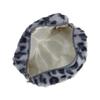 Travel Leopard Print Makeup Bag Soft Cosmetic Bag Large-Capacity Pen Case Toiletry Organizer Bag