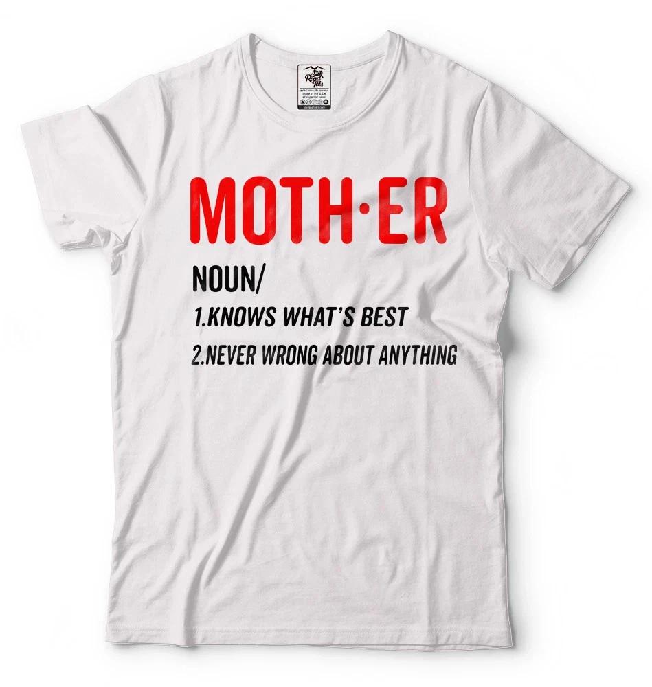 

Gift For Mother T-shirt Funny Mom Definition T shirts Birthday Gift For Mom L