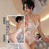 Sexy Lingerie Sexy Neck Lace Pajamas Hot Temptation Open Onesie Uniform Women