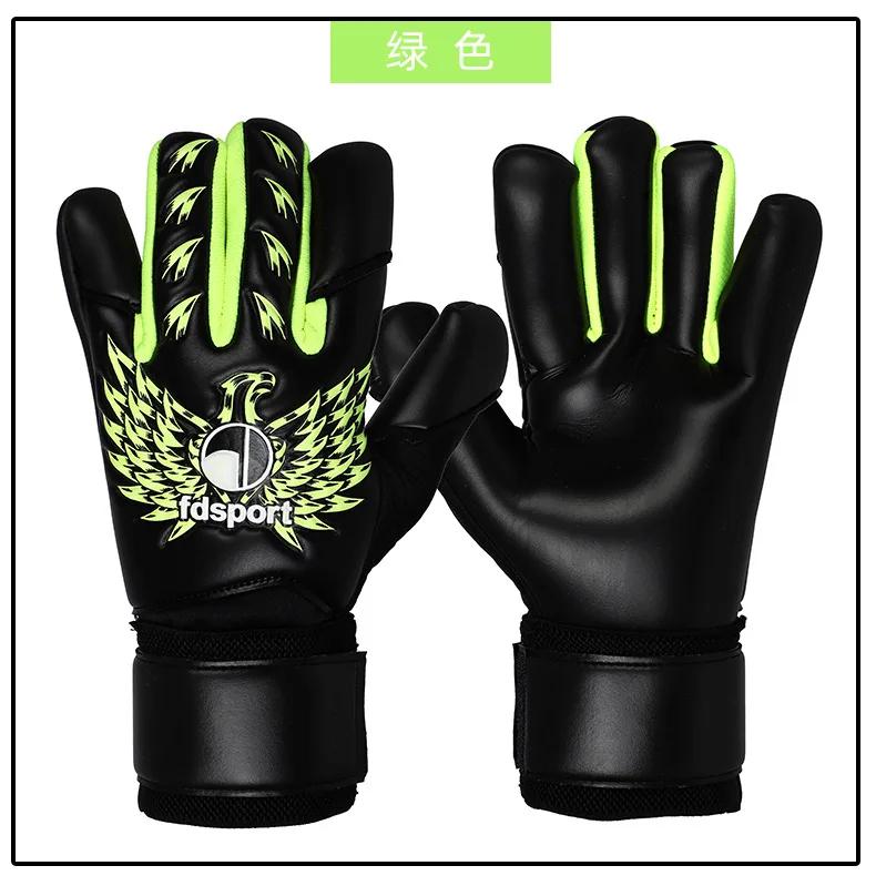 Flying Shield Football Goalkeeper Full Latex Gloves for Children and Adults Games Royal Series 2.0 Wear-resistant