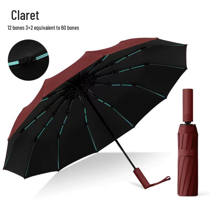 Dual-Use Anti-Storm UV-Proof Student Umbrella
