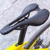 Printed Bike Saddle Ultralight Carbon Track Heat Dissipation Riding Gear for Cyclists,
