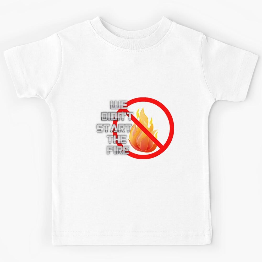 Billy Joel - We Didn t Start the Fire Sticker Kids T-Shirt 170