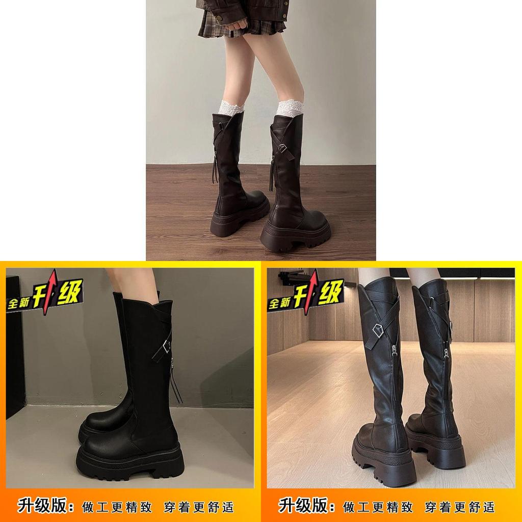Martin Boots For Women With Waterproof Platform Sole For Fall Winter Comfort