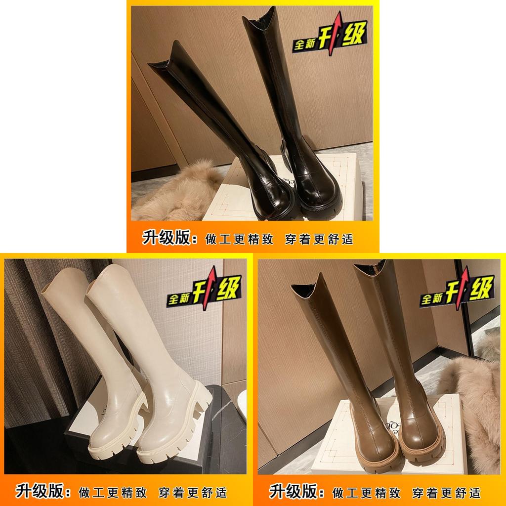 Women High Tall Boots With Waterproof Platform For Winter Fashion