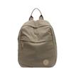 Fashion Solid Color Lightweight Backpack Soft Large Capacity Shoulder Bag Nylon Travel Backpack