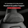 For Tesla New Model 3/Y/YL – Same Style Headrest Lumbar Support Neck and Waist Cushion Car Interior Accessories