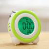 Loud Bed Alarm Clock, Alarm Clocks For Heavy Sleepers Or Hearing Impaired, Dull Alarm Clock With Adjustable Dimmer And Volume, Snooze, Blue