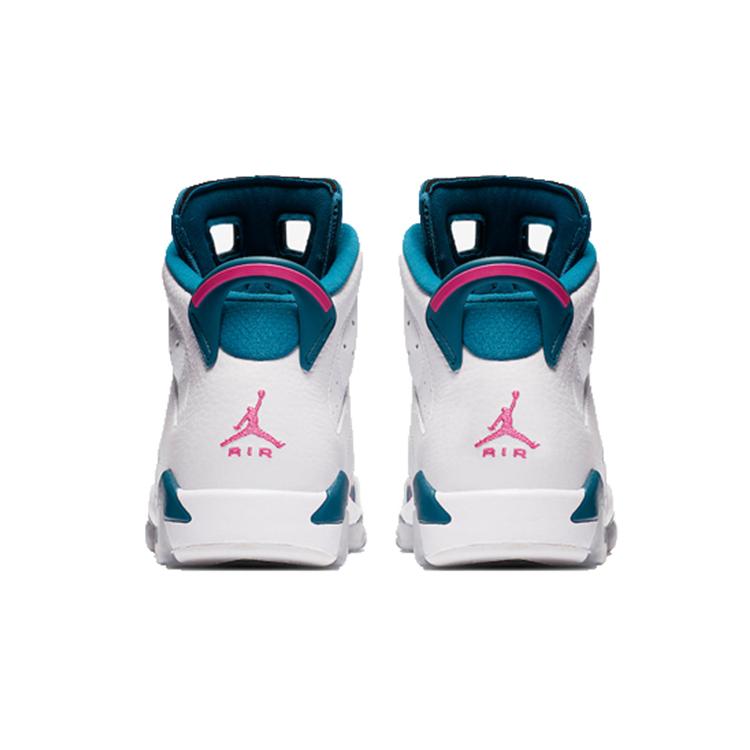 Jordan 6 Retro Bianco Laser Fucsia Verde Abisso GS 543390-153