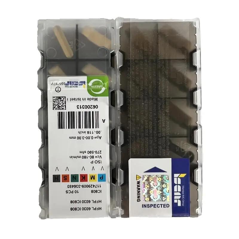 ISCAR / HFPL6030 IC808 /Industrial indexable Carbide Inserts 10 PCS