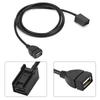 Car AUX USB Audio Adapter Cable Music Converter Fit for Honda Civic Jazz CRv Accord Odyssey