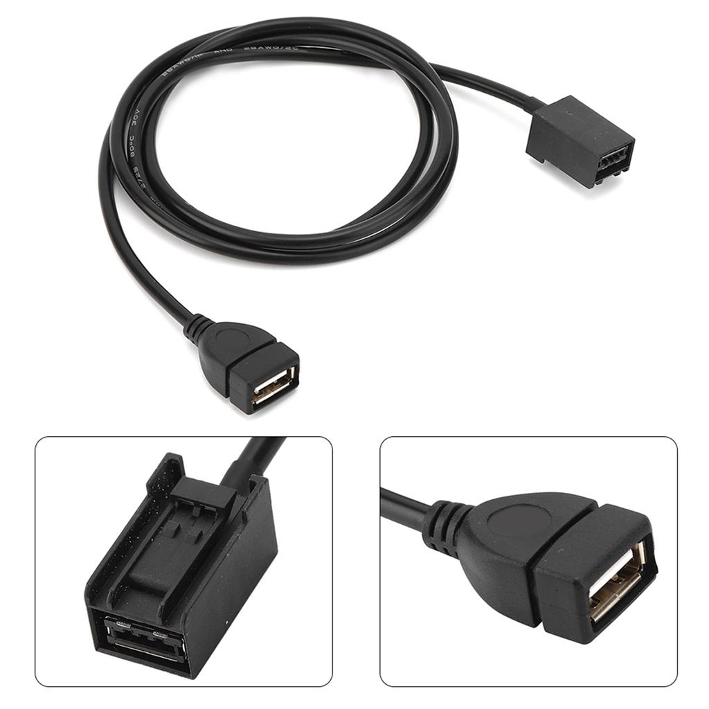 Car AUX USB Audio Adapter Cable Music Converter Fit for Honda Civic Jazz CRv Accord Odyssey