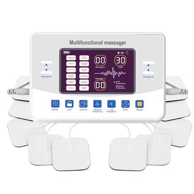 Durable And Safe Ems Electric Muscle Stimulator Tens Unit Electrostimulator Pulse Physiotherapy Massager Rechargeable Health Care Relax Device