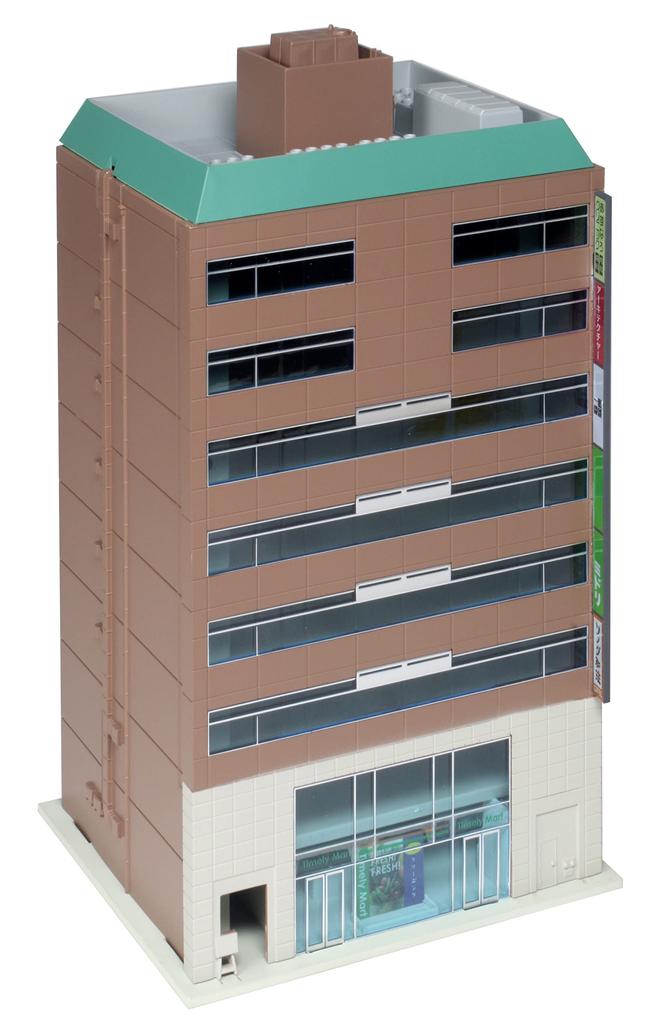 KATO N Gauge Brand Building 2 Brown 23-439B Diorama Supplies