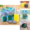 Durable Scrubber Sponge And Steel Wool Set For Effective Cleaning Tasks