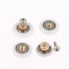 4 Pcs Shower Door Roller Replacements Anti Corrosion Runners Wheels for Bathroom Glass Sliding Door 20/23/25/27mm Size