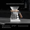 Shangqi Hand-Pour Kaffebryggare Set med Trähandtag Molnkanna