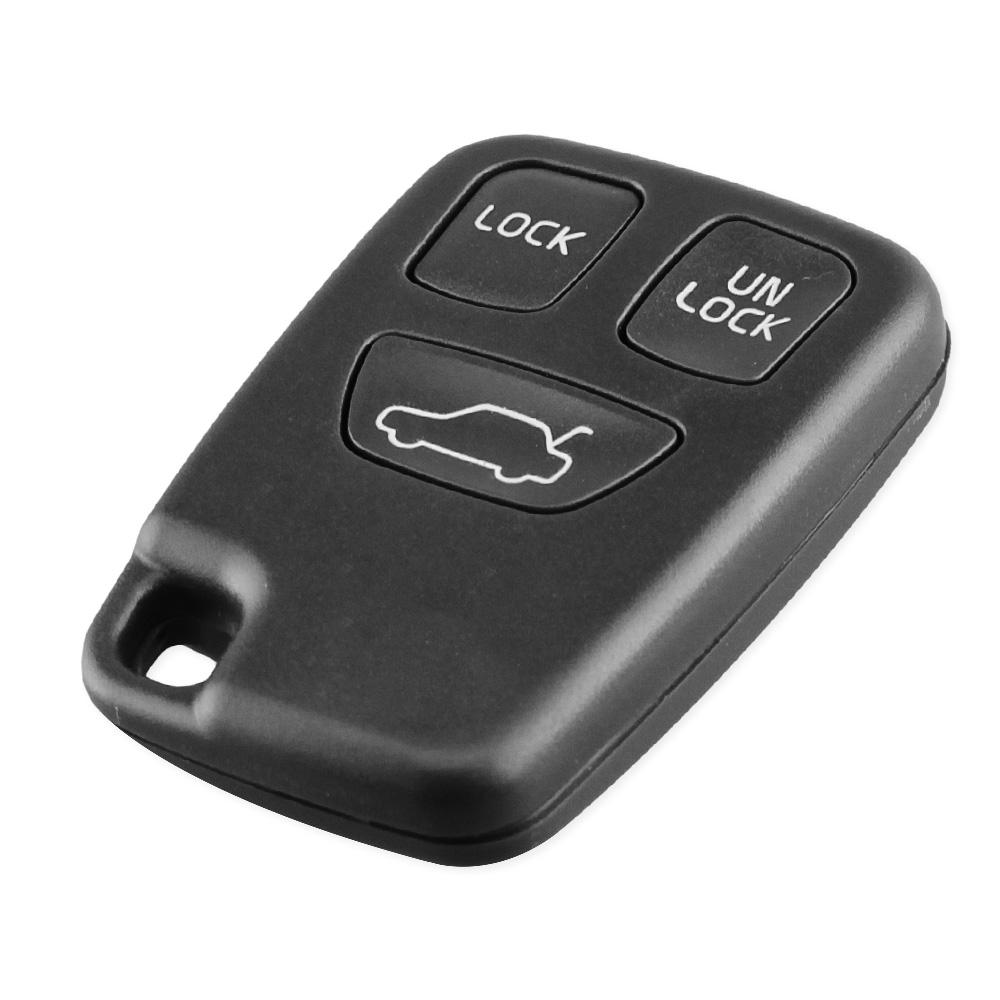 מארז מפתח שלט לרכב Dandkey עבור וולוו S40 S60 S70 S80 V40 V70 Xc90 Xc70 1998-2005 2/3/4 כפתורים, מעטפת ריקה להחלפה