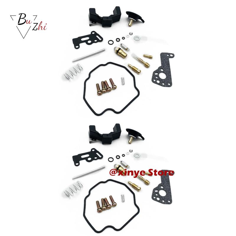 2sets Motorcycle engine Carburetor repair kit floating needle seat wiht float for Yamaha VIRAGO XV535 XV500 1983 XV 500
